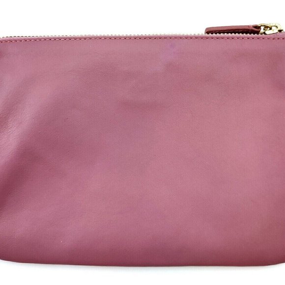 FURLA Pouch Ribbon Leather Authentic - Picture 2 of 11